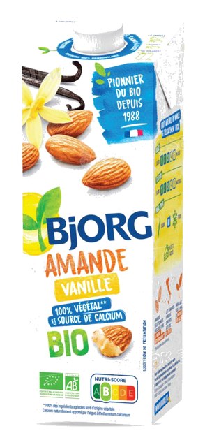 LAIT D’AMANDE VANILLE BIO 1L BJORG