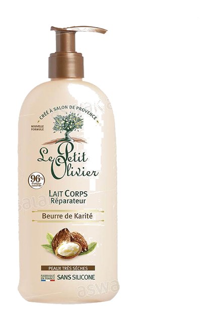 LAIT CORPS REPARATEUR BEURRE DE KARITE 250ML LE PETIT OLIVIER