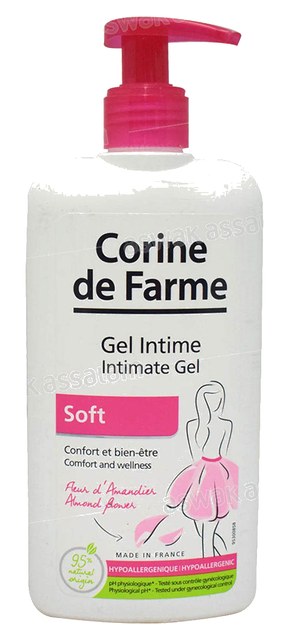 GEL INTIME SOFT A LA FLEUR DAMANDIER 250ML CORINE DE FARME