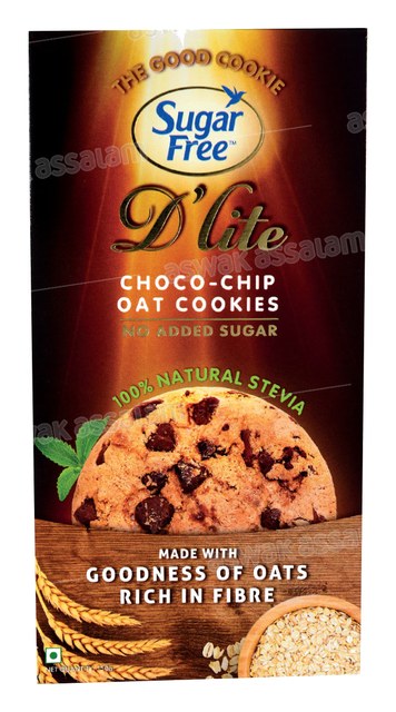 COOKIES A L’AVOINE SANS SUCRE CHOCOLAT CHIP 150G D’LITE