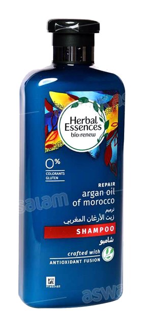 SHAMPOOING A L’HUILE D’ARGAN 400ML HERBAL ESSENCES