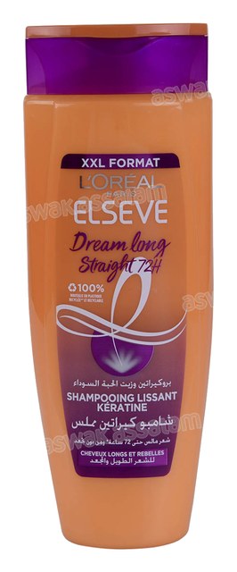 SHAMPOOING DREAM LONG STRAIGHT 72H LISSANT KERATINE 600ML ELSEVE