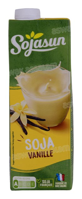 BOISSON AU SOJA VANILLE 1L SOJASUN