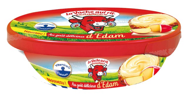 FROMAGE A TARTINER GOUT EDAM 200G LA VACHE QUI RIT
