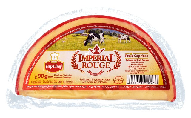 FROMAGE EDAM 90G IMPERIAL ROUGE TOP CHEF