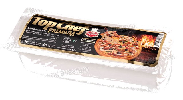 FROMAGE MOZZARELLA PREMIUM BLOC 1KG TOP CHEF