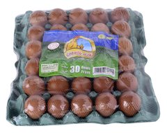 OEUF CALIBRE +/- 50G PLATEAU DE 30 1.650KG COQUILLE D’OR