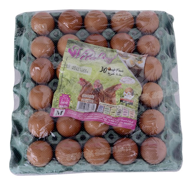 OEUFS PLATEAU DE 30 1.750KG VITA OEUF