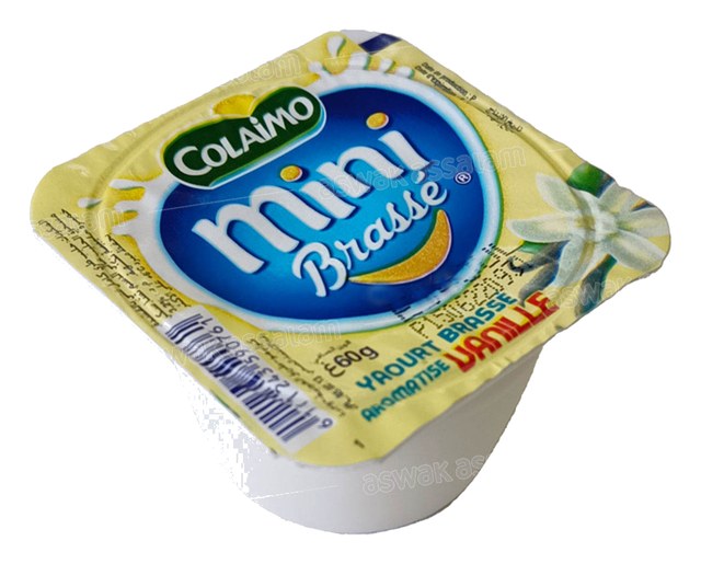 YAOURT MINI BRASSE VANILLE 60G COLAIMO