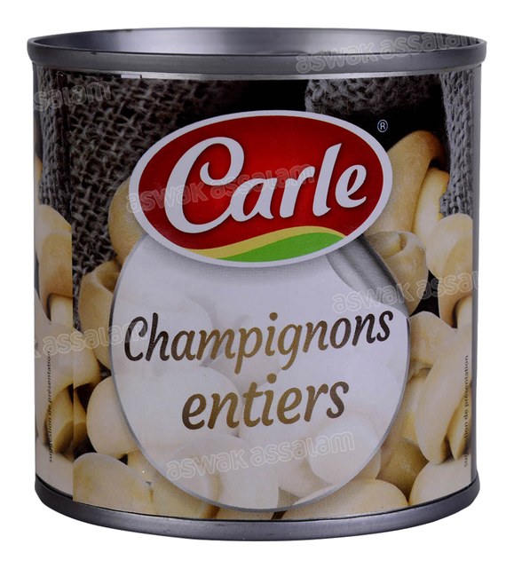 CHAMPIGNONS ENTIERS 184G CARLE