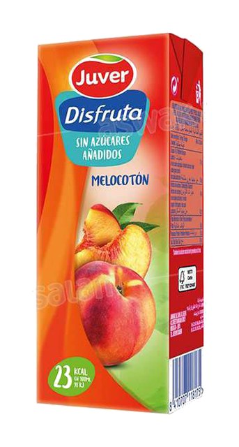 NECTAR PECHE SANS SUCRE 200ML JUVER