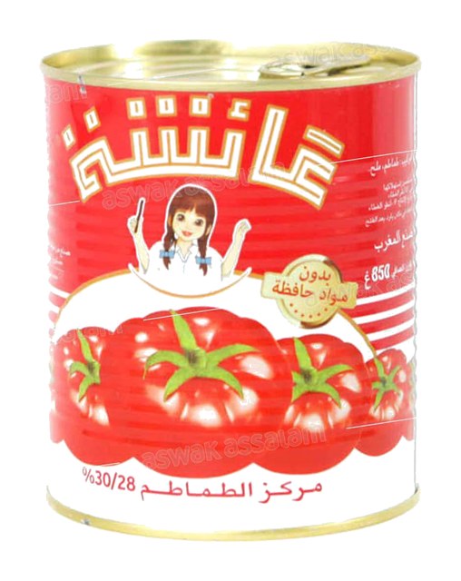 CONCENTRE DE TOMATE  850G AICHA