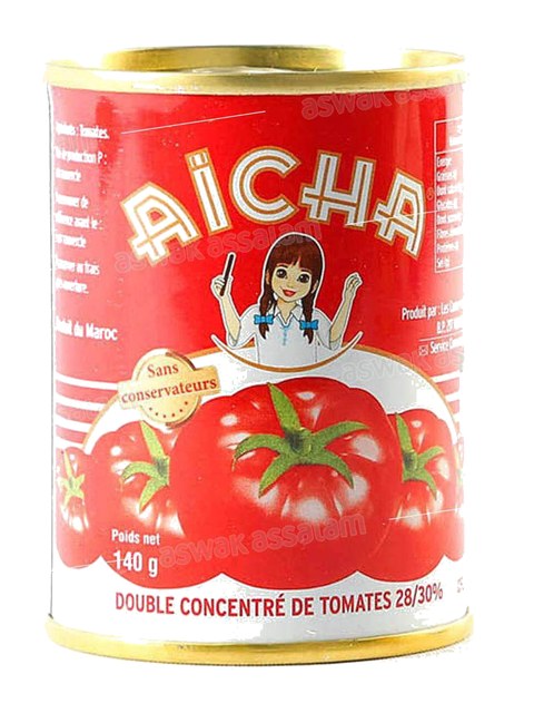 CONCENTRE DE TOMATE 140G AICHA