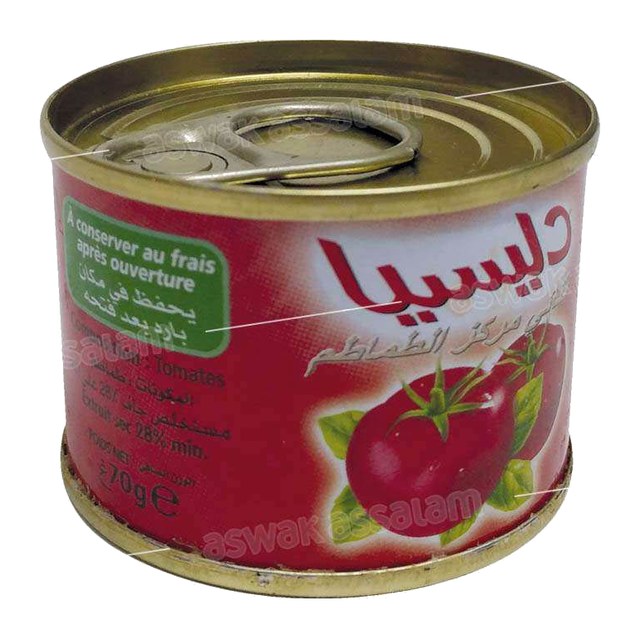 CONCENTRE DE TOMATE 70G DELICIA