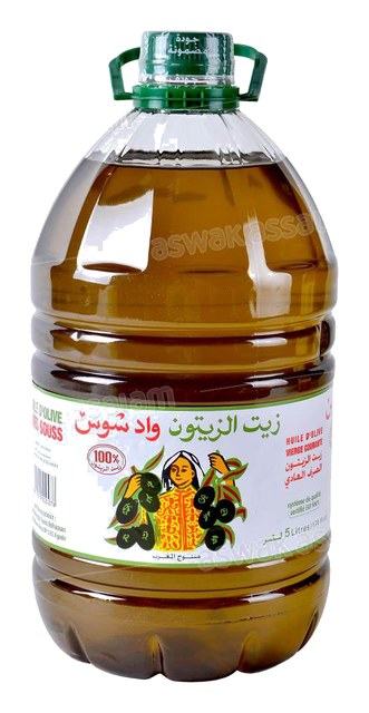 HUILE D’OLIVE 5L OUED SOUSS