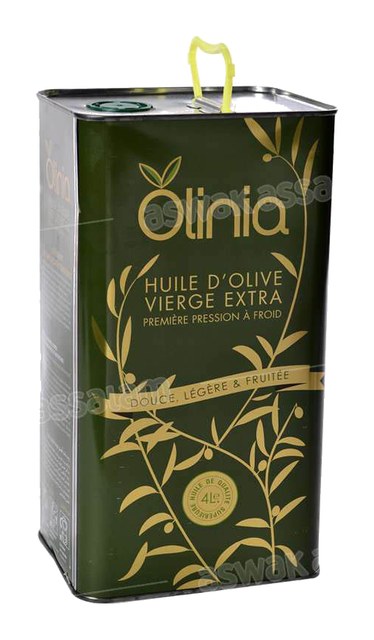HUILE D’OLIVE EXTRA VIERGE 4L OLINIA