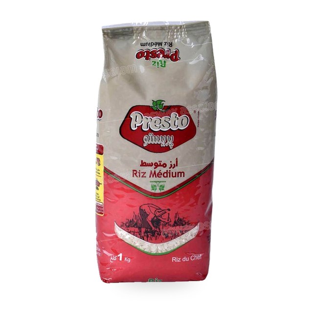 RIZ MEDIUM 1KG PRESTO
