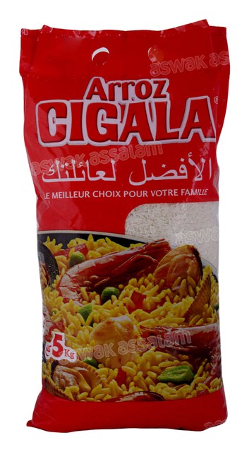 RIZ SEMI LONG 5KG CIGALA
