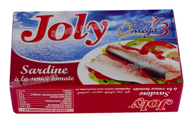SARDINE A LA SAUCE TOMATE 125G JOLY