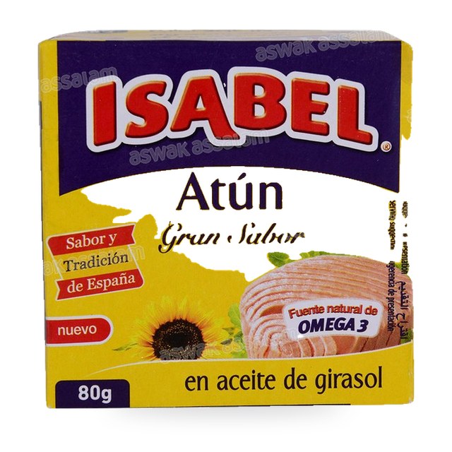 THON A L’HUILE VEGETALE 80G ISABEL