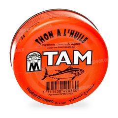 THON A L’HUILE VEGETALE 80G TAM