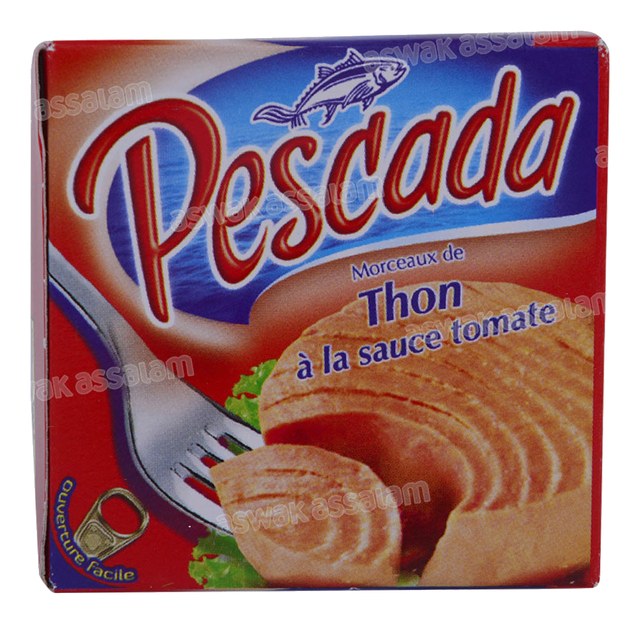 THON A LA SAUCE TOMATE 80G PESCADA