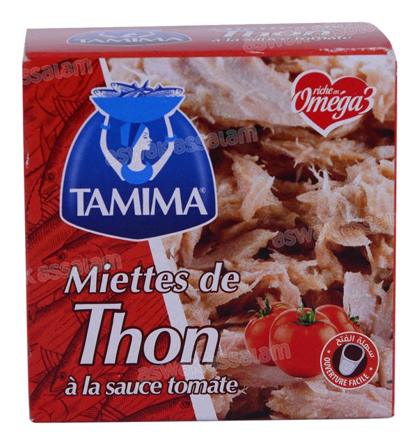 THON A LA SAUCE TOMATE 80G TAMIMA