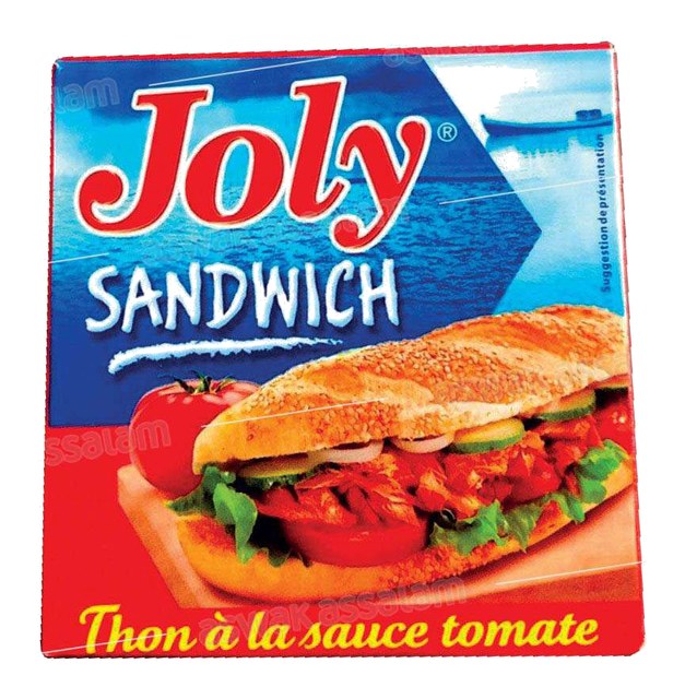 THON SANDWICH SAUCE TOMATE 85G JOLY