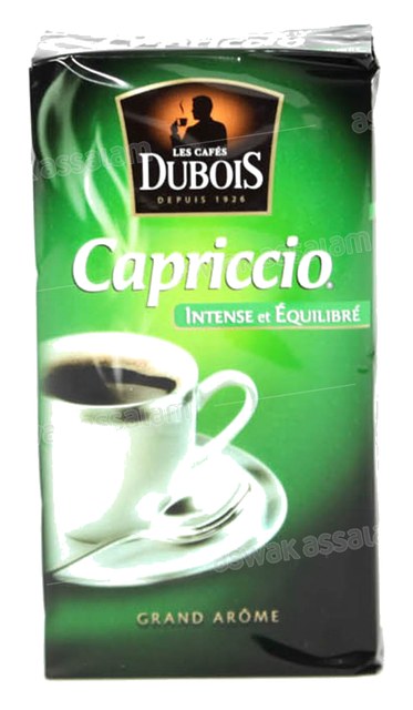 CAFE MOULU CAPRICCIO GRANDE AROME 225G DUBOIS