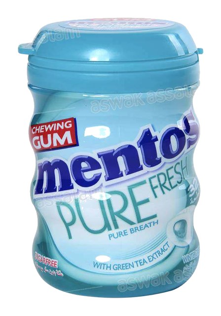 CHEWING-GUM PURE FRESH SANS SUCRE 56G MENTOS