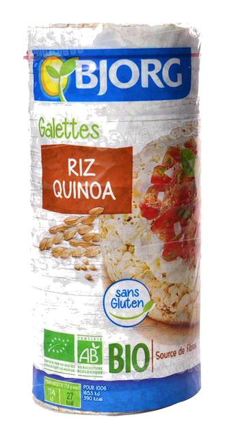 GALETTE RIZ QUINOA BIO 130G BJORG