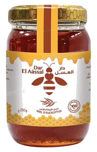 MIEL EUCALYPTUS VERRE 250G DAR EL AASSAL