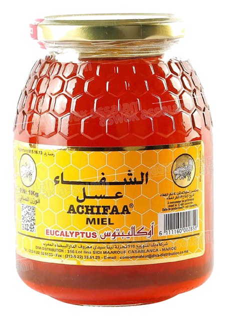 MIEL PUR EUCALYPTUS 1KG ACHIFAA