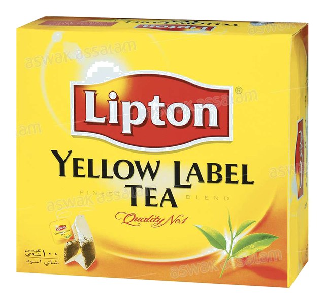 THE NOIR 100 SACHETS LIPTON