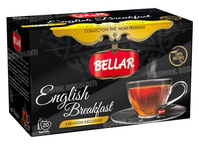 THE NOIR ENGLISH BREAKFAST 20 SACHETS BELLAR