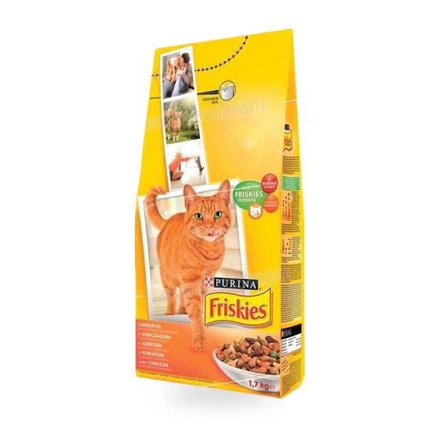 CROQUETTES POULET & LEGUMES 1,7KG FRISKIES