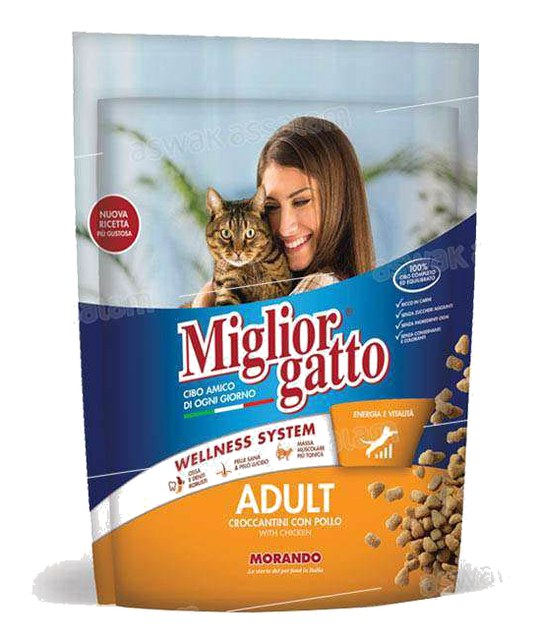 CROQUETTES POULET 400G POUR CHAT MORANDO