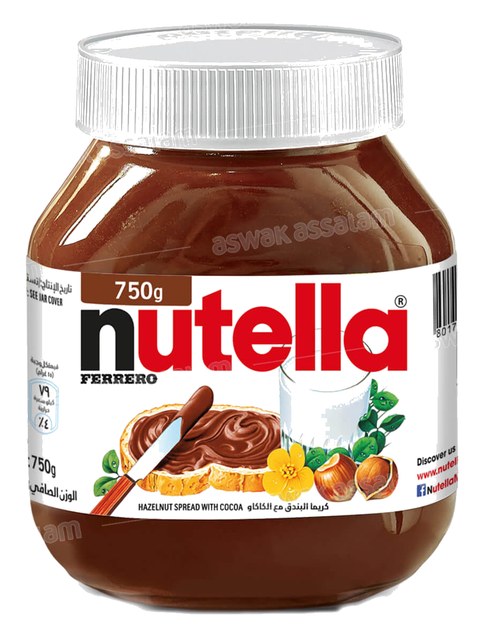 PATE A TARTINER 750G NUTELLA