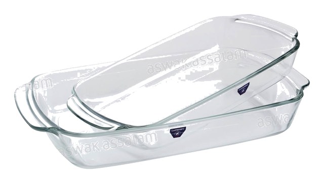 2 PLATS A FOUR RECTANGULAIRES 1,9L + 3,3L LUMINARC