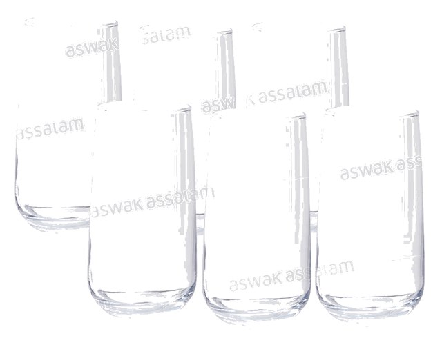 6 VERRES A EAU FORME HAUTE 480ML LAV