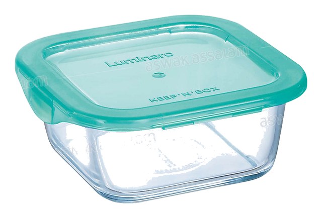 BOITE DE CONSERVATION CARREE EN VERRE 38CL KEEP’N BOX LUMINARC