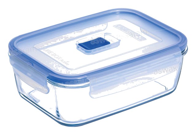 BOITE DE CONSERVATION RECTANGULAIRE EN VERRE 122CL PURE BOX LUMINARC