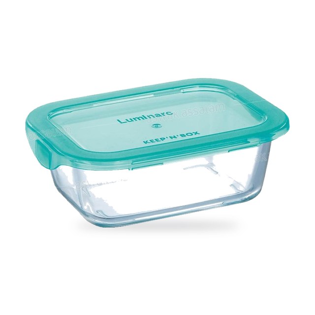 BOITE DE CONSERVATION RECTANGULAIRE EN VERRE 197CL KEEP’N BOX LUMINARC