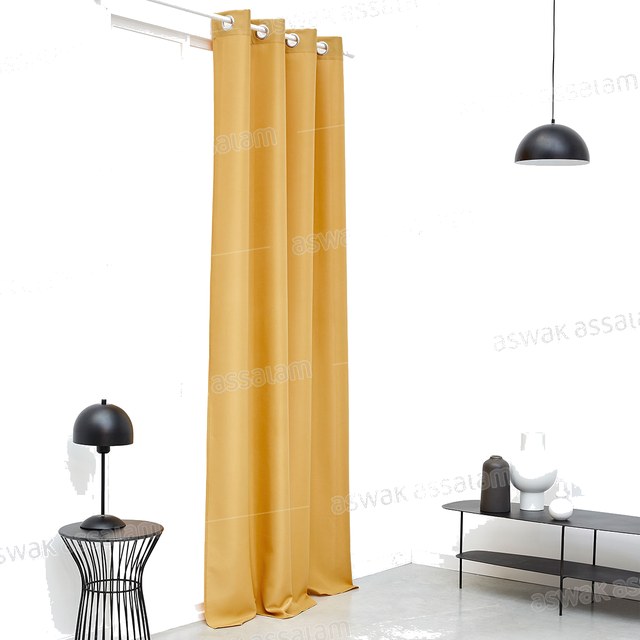 RIDEAU 140X240CM MOUTARDE