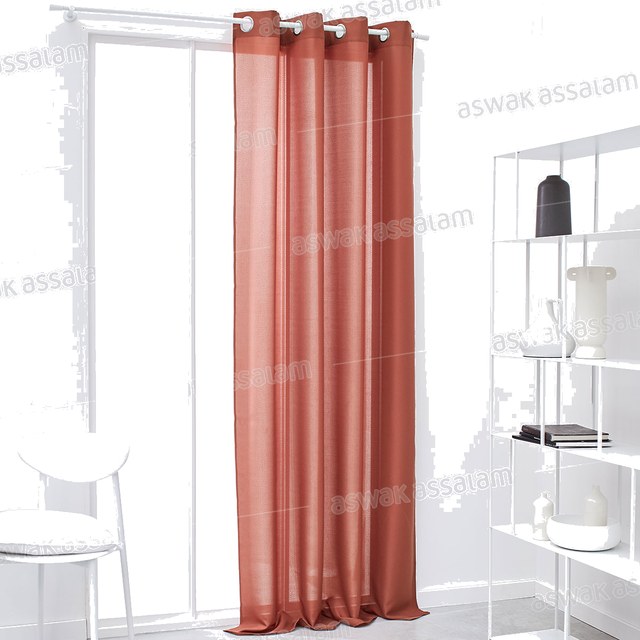 RIDEAU 140X240CM TERRACOTTA