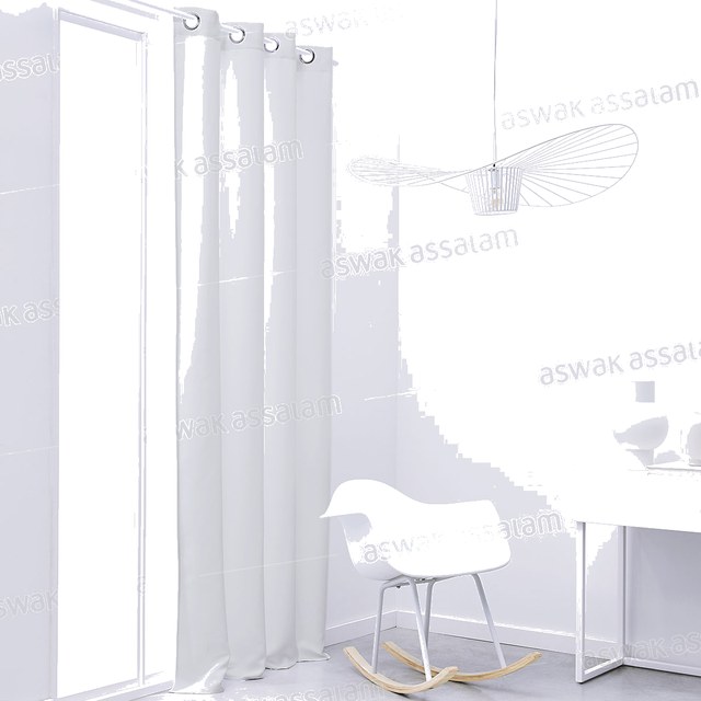 RIDEAU OCCULTANT 140X240CM BLANC