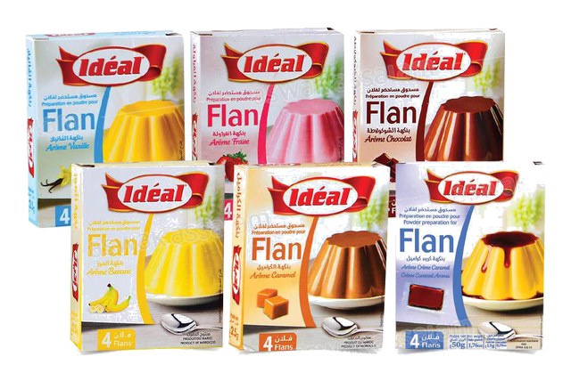 PACK 6 FLANS NON SUCRES FROSTY PANACHE IDEAL