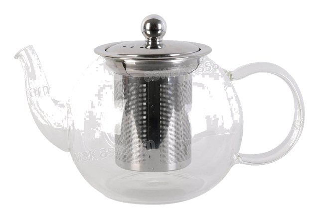THEIERE EN VERRE AVEC INFUSEUR INOX 0,7L