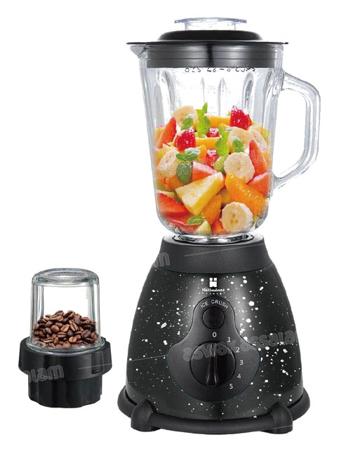 BLENDER BOL EN VERRE 1,5L 600W HMBMO723 HELLMANNS