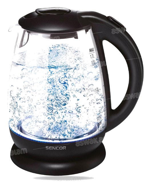 BOUILLOIRE EN VERRE 1,7L 2200W SWK_1785BK SENCOR